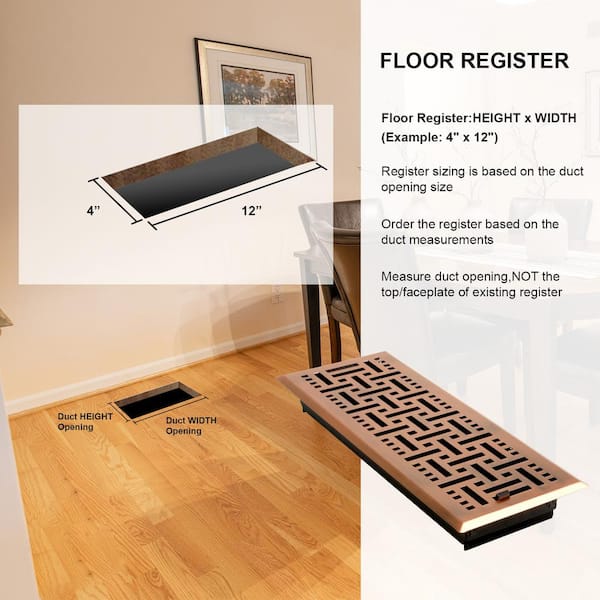 How Do I Measure A Floor Register Viewfloor.co