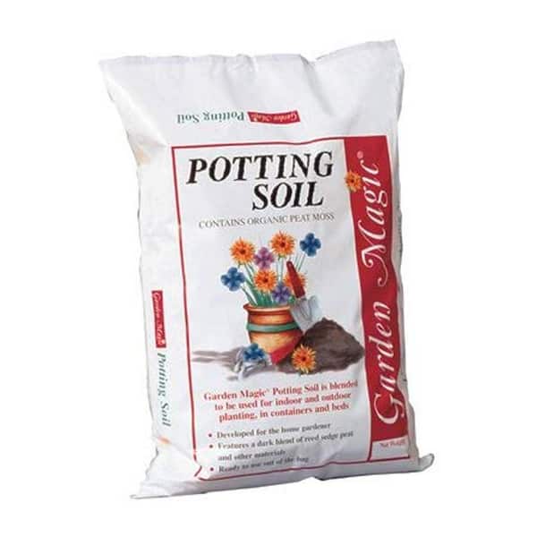 GARDEN MAGIC 40 lbs. Organic Planting Potting Top Soil Blend Bag