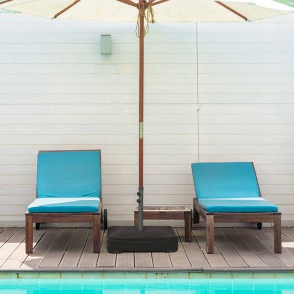 2 patio umbrella base US Weight Designed for real Fillable Umbrella Base with 2