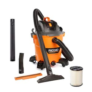 12 Gallon 5.0 Peak HP NXT Shop Vacuum Wet Dry Vac with General Debris Filter, Locking Hose and Accessory Attachments