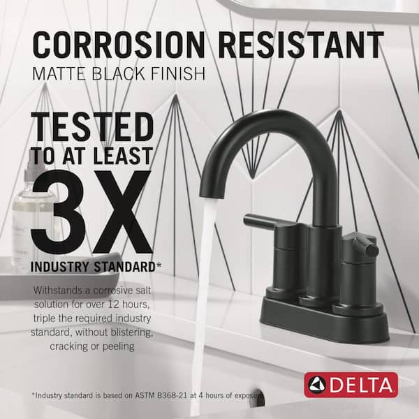 WaterSense Magnetic Docking Faucet Delta Nicoli Centerset Brushed Nickel With Sprayer, 4 Inch 3 Hole Bathroom Sink Faucet With Pull Out Sprayer, Push-Pop Drain, Stainless 25749LF-SS Bathroom Faucet WaterSense Magnetic Docking Faucet Delta Nicoli Centerset Brushed Nickel With Sprayer, 4 Inch 3 Hole Bathroom Sink Faucet With Pull Out Sprayer, Push-Pop Drain, Stainless 25749LF-SS Bathroom Faucet