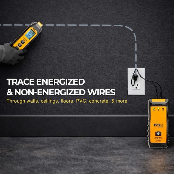 Suretrace Digital Circuit Tracer, 0 to 480-Volt AC/DC