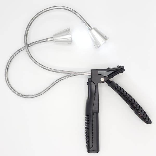 Double Extreme Grill Light with 2 Super Bright LED Lamps and Monster Clip