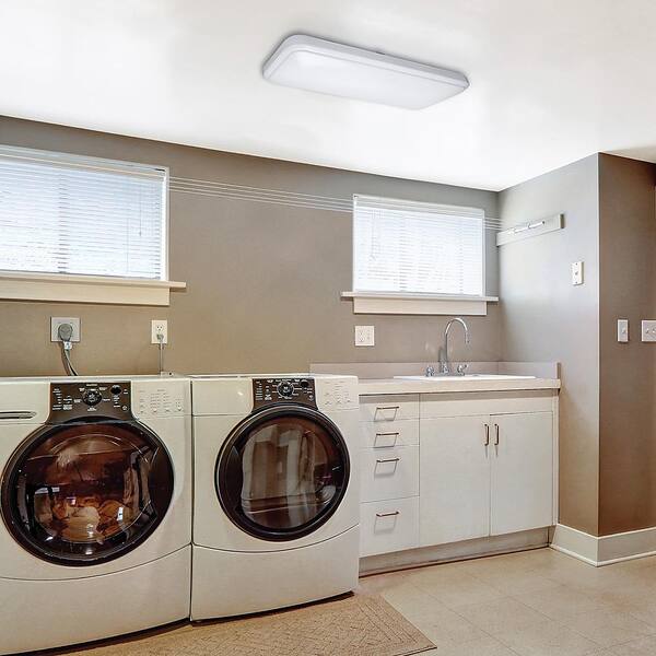 bright light fixture for laundry room