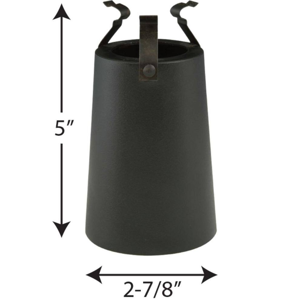 Textured Black LED Nightsaver Lamp Shield