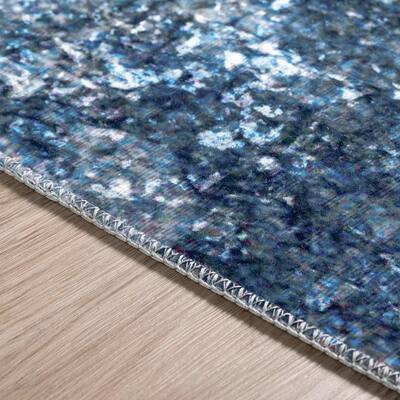 Galileo 1 Deep Sea 8 ft. x 10 ft. Area Rug