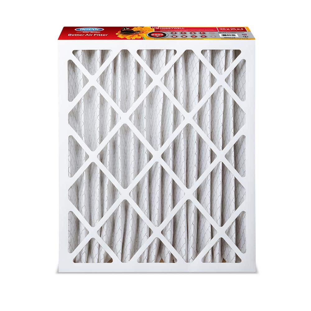BestAir 20x25x4 MERV 11 Furnace Filter for Honeywell