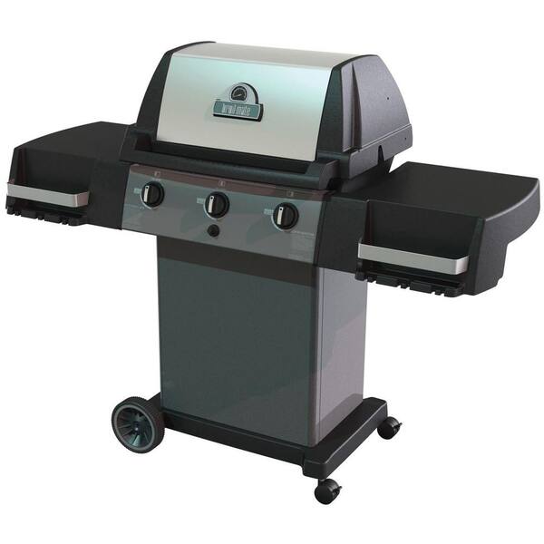 Broil-Mate 3-Burner Cast Aluminum Pedestal Propane Gas Grill