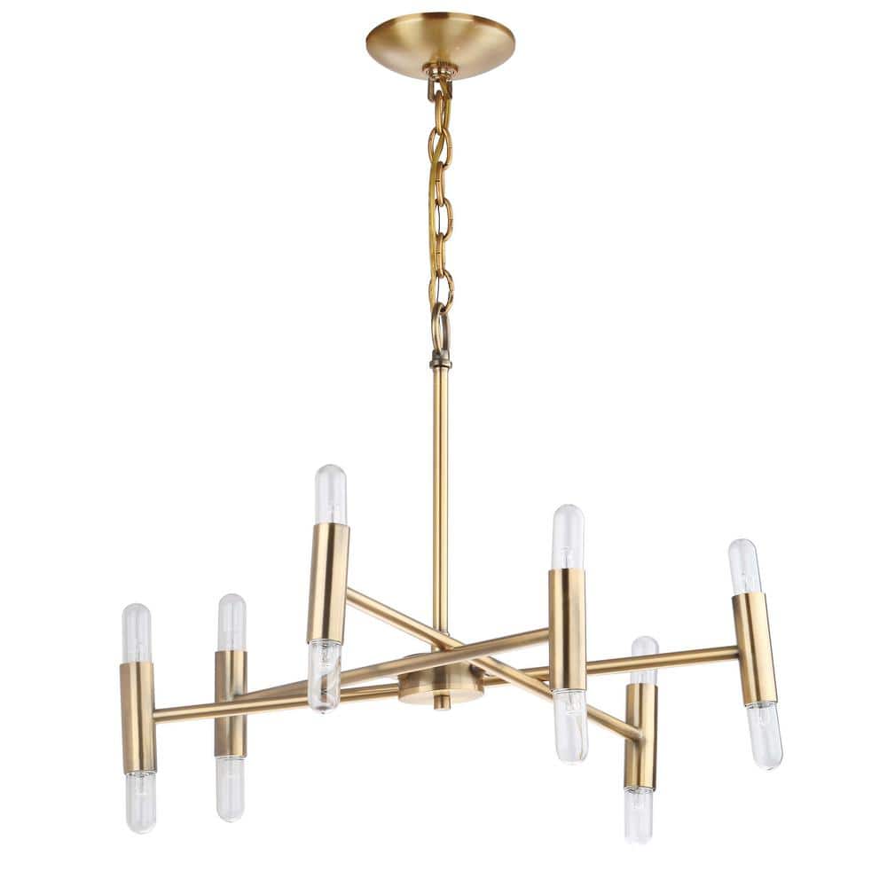 Gale 22" Gold Metal Contemporary Chandelier