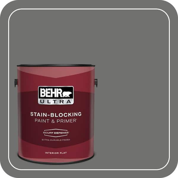 BEHR ULTRA 1 gal. #MQ2-61 Magnet Extra Durable Flat Interior Paint & Primer