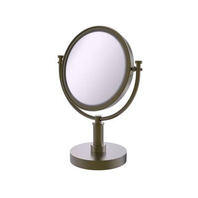 Allied Brass 8 In X 15 Vanity Top, Brass Vanity Mirror With Lights