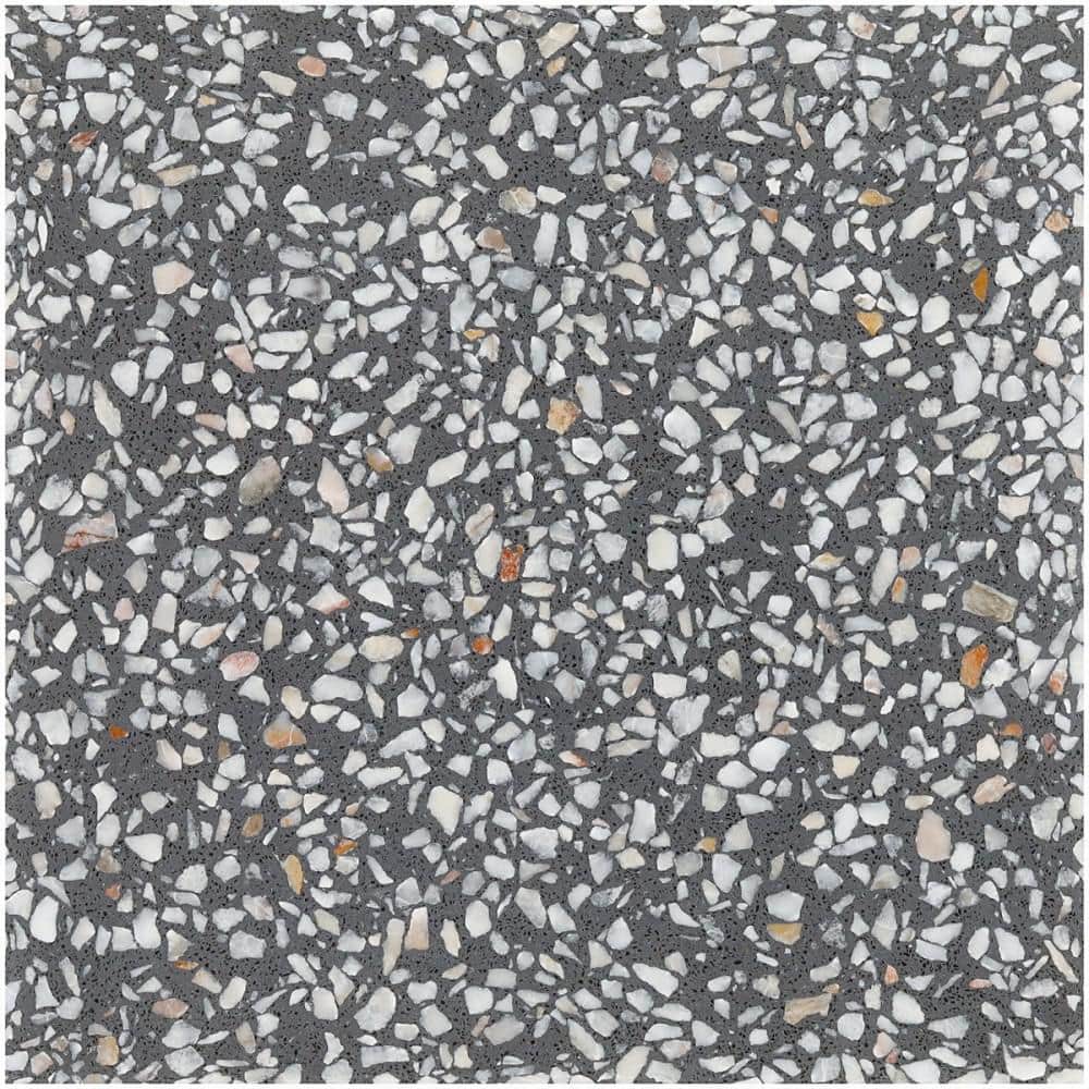 Ivy Hill Tile Raleigh Porfido 4 in. x 0.71 in. Polished Terrazzo Floor and Wall Tile Sample -  EXT3RD108038