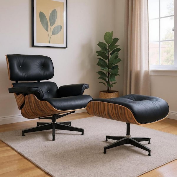 Sheepskin Metal Club Chair