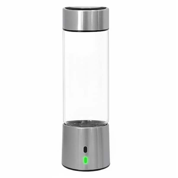 2 in 1 Hydrogen Water Generator Bottle 5 Minute Electrolysis Ozone Water Maker 1500ppb for Home Office Travel