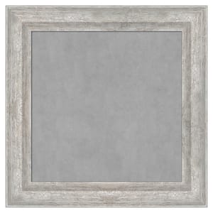 Angled Silver 15 in. x 15 in. Framed Magnetic Board