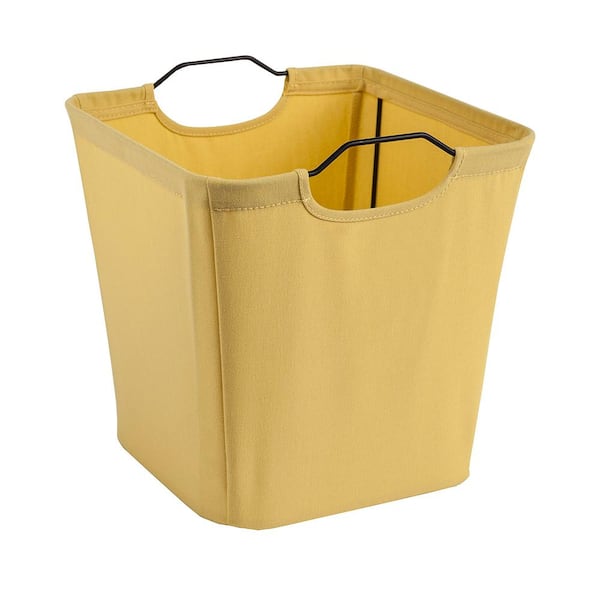 ClosetMaid 10.5 in. W x 11 in. H x 10.5 in. D Yellow Wire Framed Fabric Drawer