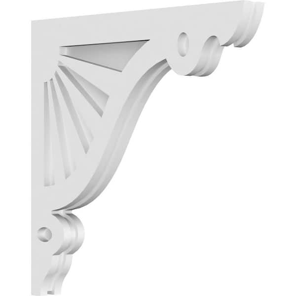 Ekena Millwork Marshall 1.5 in. W x 18 in. H x 18 in. D Signature Urethane Polyurethane Corbel