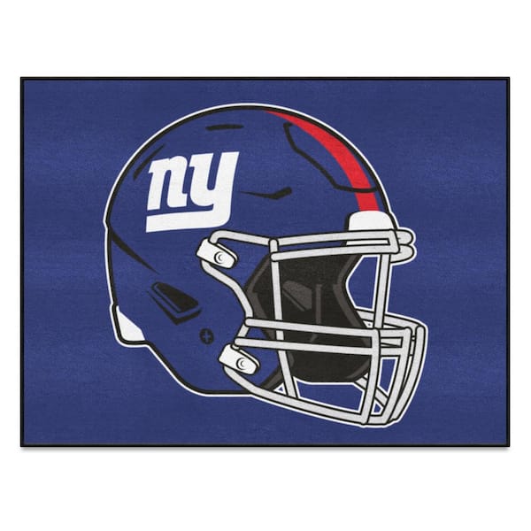 FANMATS NFL - New York Giants Helmet Rug - 34 in. x 42.5 in.