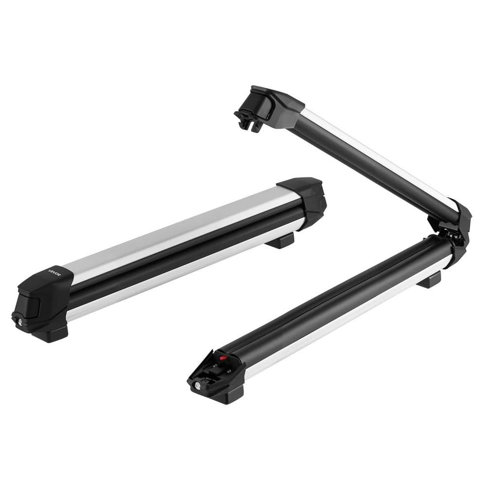 Ski & Snowboard Roof Rack, Carry up to 6 Pairs of Skis or 4 Snowboards, 2PCS Aluminum Universal Car Roof Rack Top Holder price history on PriceWatchPro