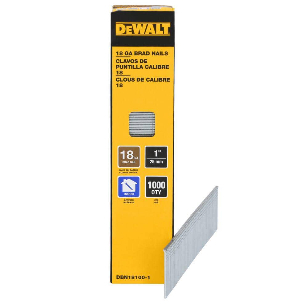 1 in. x 18-Gauge Glue Collated Straight Brad Nails (1000-Pack) price history on PriceWatchPro