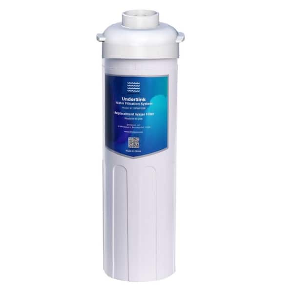 Under Sink Water Filter Replacement 20,000 Gal. for Model DPWF20K Under Sink Water Filter System