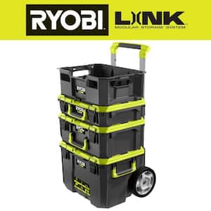 LINK Rolling Tool Box with Medium Tool Box, Standard Tool Box, and Tool Crate