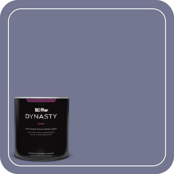 BEHR DYNASTY 1 qt. #MQ5-07 Little Theater One-Coat Hide Eggshell Enamel Interior Stain-Blocking Paint and Primer