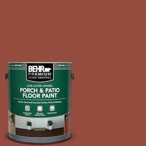 1 gal. #S-H-200 New Brick Low-Lustre Enamel Interior/Exterior Porch and Patio Floor Paint