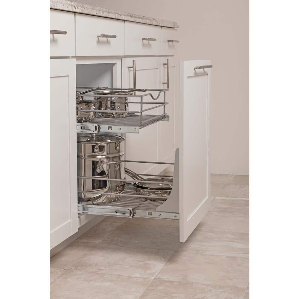 Frosted Nickel Steel Door Mounting Kit for Pullout Baskets and Trash Cans price history on PriceWatchPro