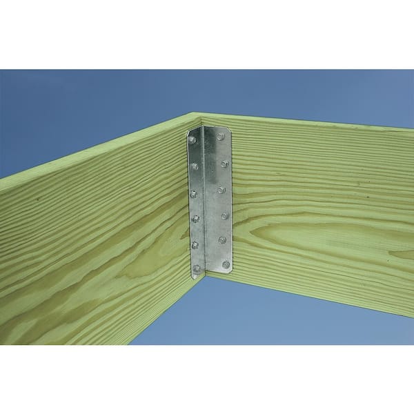 ML 2 in. x 10 in. 12-Gauge ZMAX Galvanized Medium L Angle
