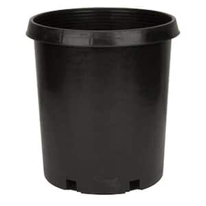 Trade 7 Gal. (6.24 Gal.) Black Resin Nursery Pot