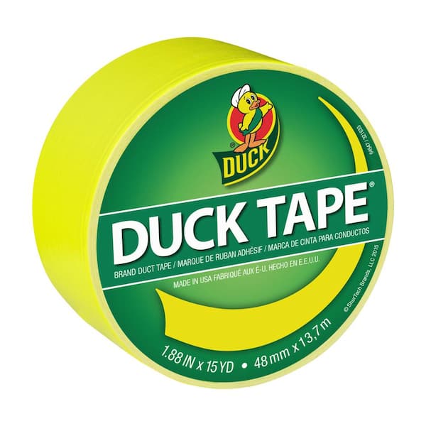 Duck 1.88 in. x 15 yds. X-Factor Yellow Duct Tape