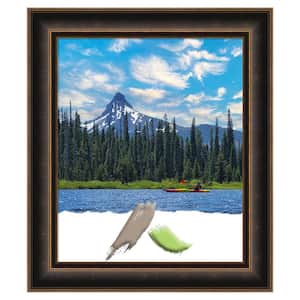Villa Oil Rubbed Bronze Wood Picture Frame Opening Size 20 x 24 in.