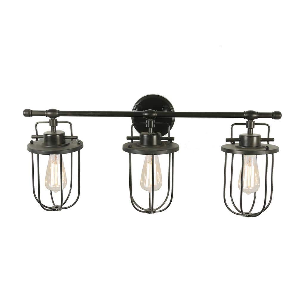 3-Light Black Wall Sconce price history on PriceWatchPro
