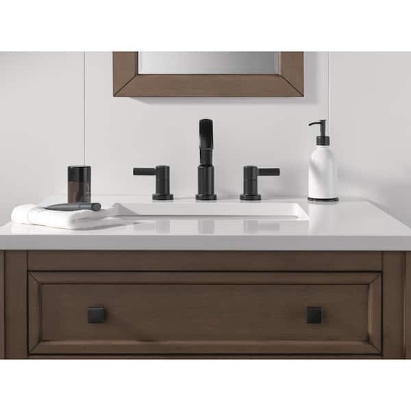 Delta Albion 8 in. Widespread Double Handle Bathroom Faucet