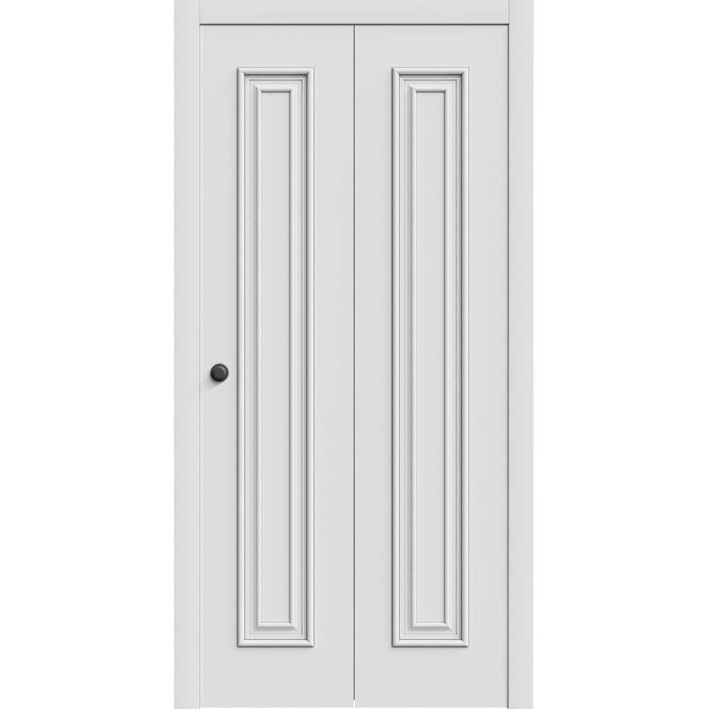 7811 60 in. x 84 in. Sold Core White Enamel Color Wood Bi-fold Door with Hardware price history on PriceWatchPro