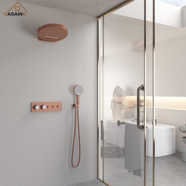 https://images.thdstatic.com/productImages/b5445e3a-3894-4ddd-8795-8a3eccdcc865/svn/brushed-rose-gold-casainc-dual-shower-heads-kchs0003-16brg-66_600.jpg