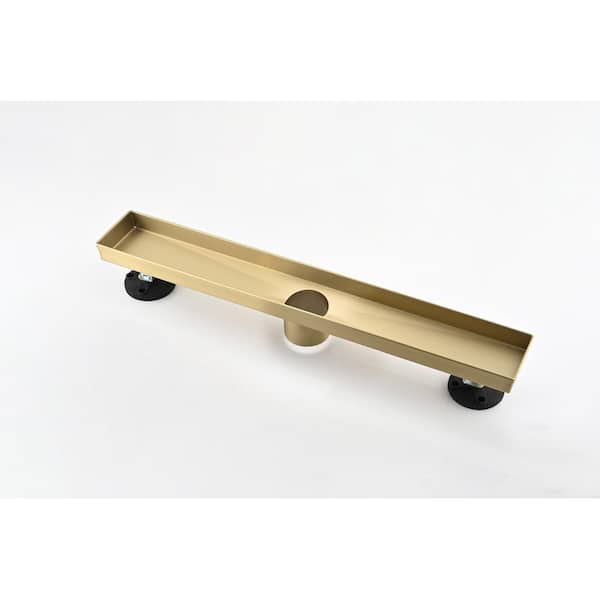 12 in. Linear Shower DRain Stainless Steel Shower Floor