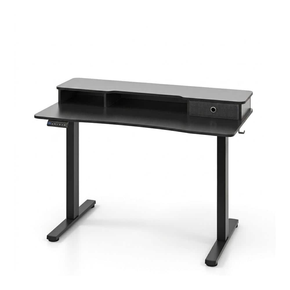 48 x 24 in. Electric Standing Desk 29 to 48 in. 3 Memory 2 Fabric Drawers Open Shelf Monitor Stand Anti Collision price history on PriceWatchPro