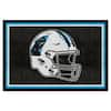 FANMATS Carolina Panthers 5 ft. x 8 ft. Area Rug 6564 - The Home Depot