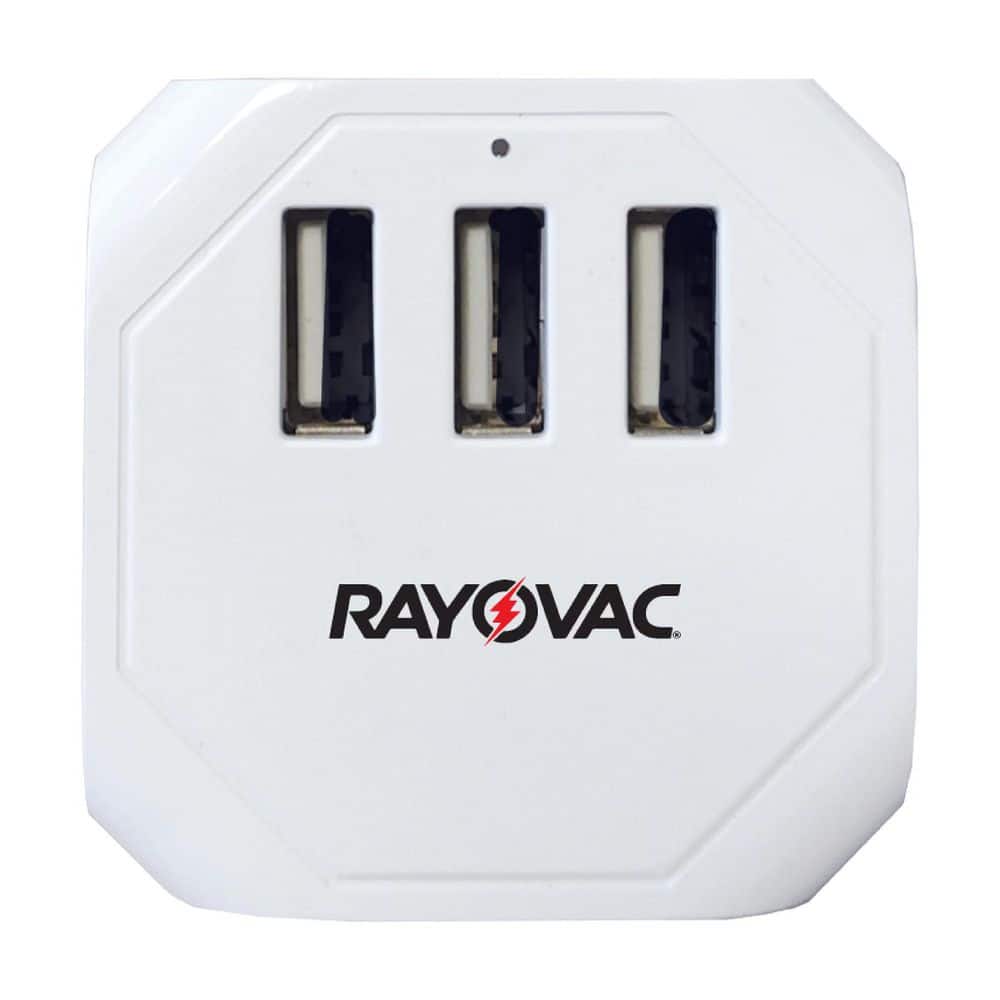 3-Outlets 3-USB-Ports Portable Power Strip and Charger Wall Tap Cube price history on PriceWatchPro