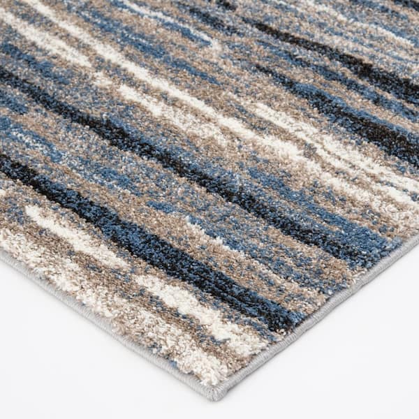 Home Decorators Collection Shoreline Blue/Multi 2 ft. x 7 ft