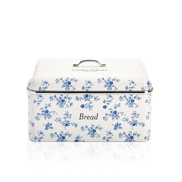 Laura Ashley VQ-Stainless Steel Single Bread Box China Rose