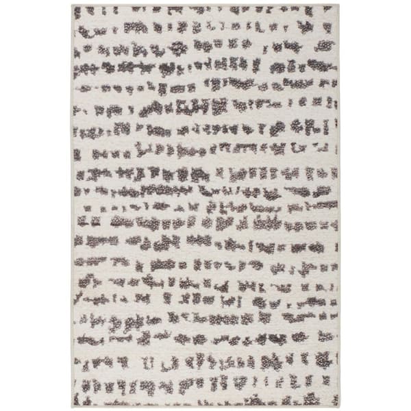 Shepherd Machine Washable Pebble 5 ft. x 8 ft. Indoor Area Rug