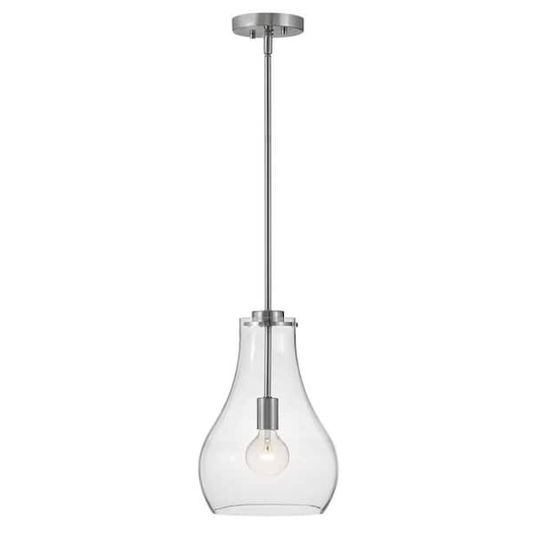 LARK Frankie Brushed Nickel Teardrop Pendant Light