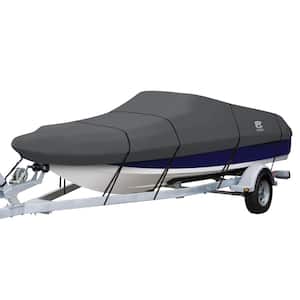 StormPro 20 - 22 ft. Charcoal Grey Deck Boat Cover