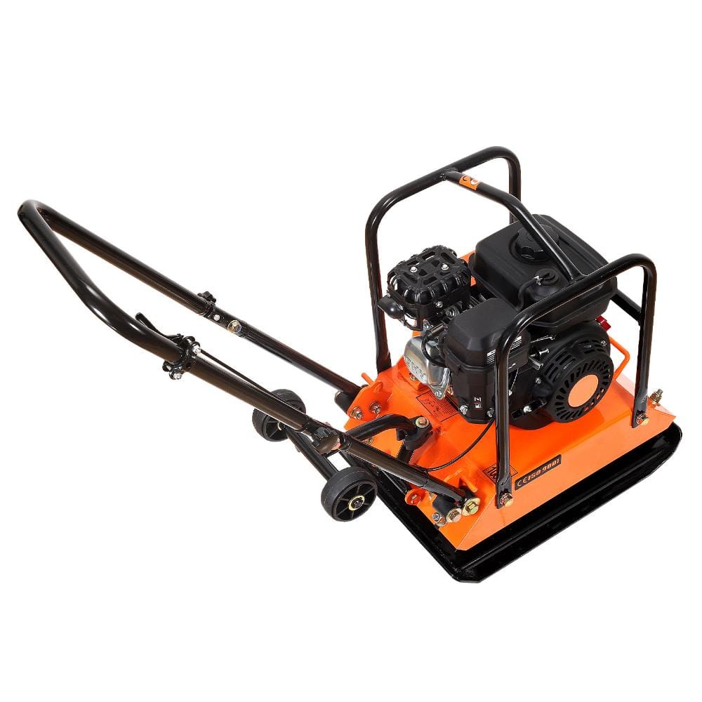 Plate Compactor 6.5 HP 196CC Gas, 5,700 VPM Vibrating Rammer, 4,047 lb. Force, 21 x 16 in. Plate for Paver Asphalt Soil price history on PriceWatchPro