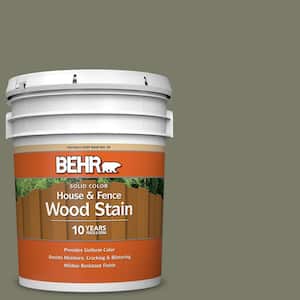 5 gal. #SC-138 Sagebrush Green Solid Color House and Fence Exterior Wood Stain