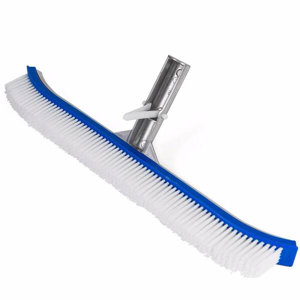 XtremepowerUS Pool Wall Curved Brush 18 w/PVC Stainless Steel Back