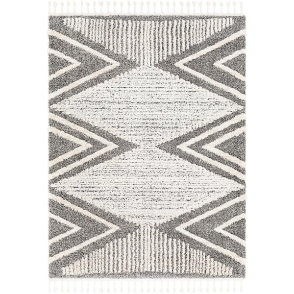Artistic Weavers Amalia Grey 5 ft. x 7 ft. Indoor Area Rug